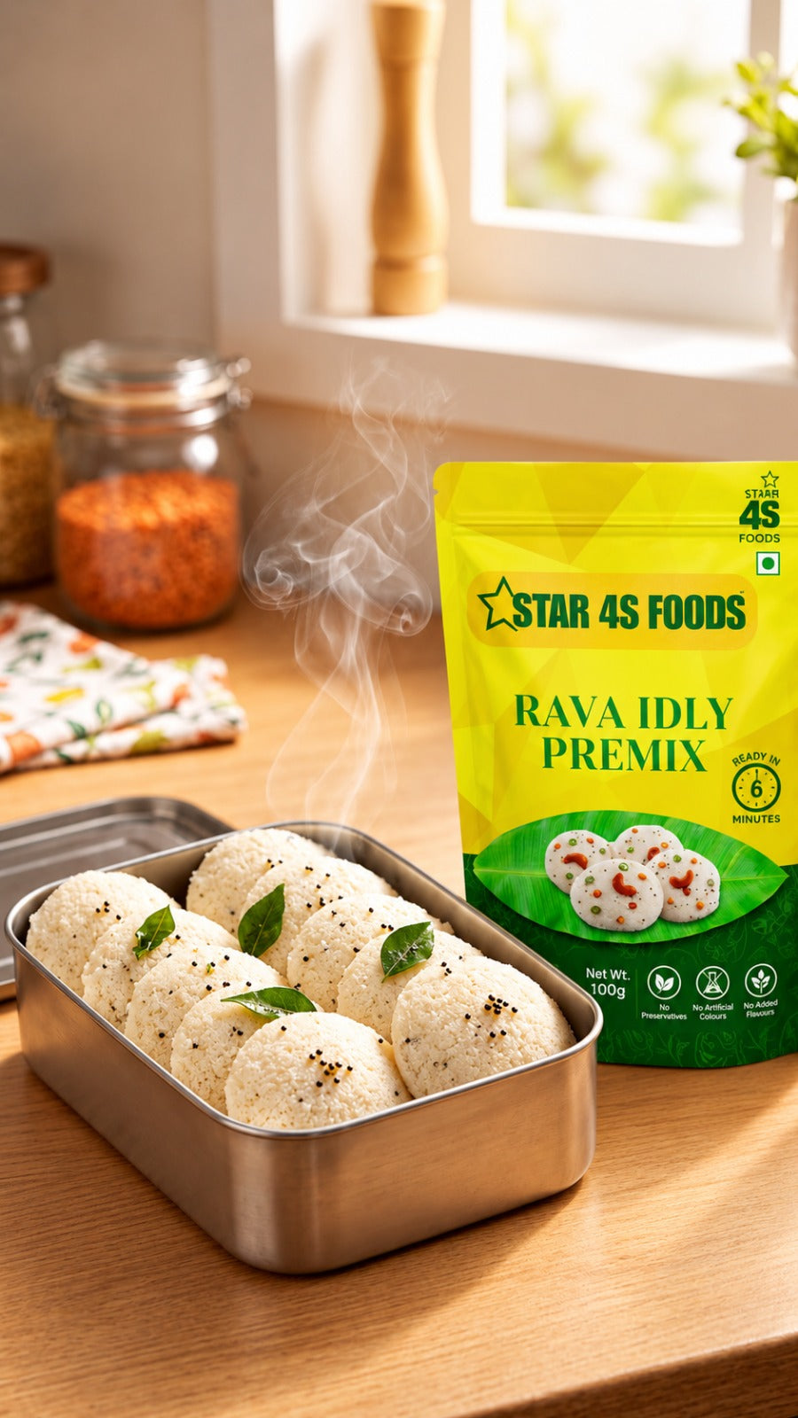 Rava Idly Premix